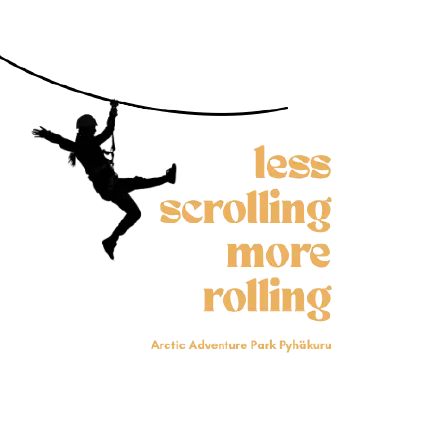 less scrolling more rolling